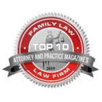 Attorney and Practice Magazine's Top 10 Law Firm | Family Law | 2019